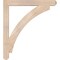 Ekena Millwork Thorton Craftsman Smooth Bracket, Douglas Fir, 3 1/2"W x 34"D x 38"H BKT04X34X38THR04SDF - alternate 3